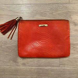 Gigi New York Orange Clutch